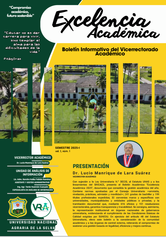 Excelencia Académica: Boletín Informativo del Vicerrectorado Académico