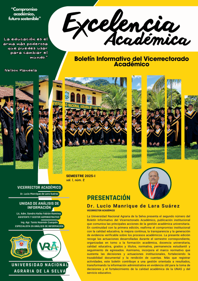 Excelencia Académica: Boletín Informativo del Vicerrectorado Académico