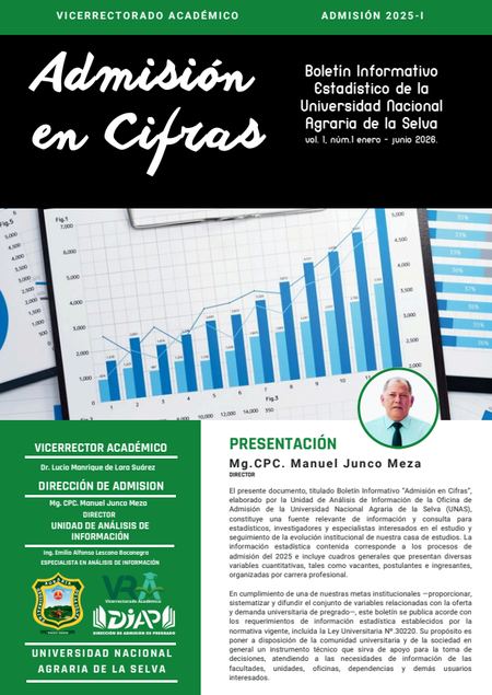 Admisión en Cifras: Boletín Informativo Estadístico